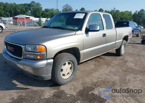 2001 GMC Sierra 1500 Sle z USA, uszkodzony, nr VIN 1GTEK19T41E295255